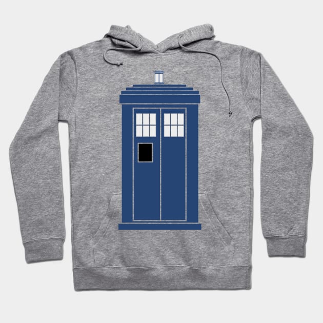 Police Box Hoodie by SimonBreeze